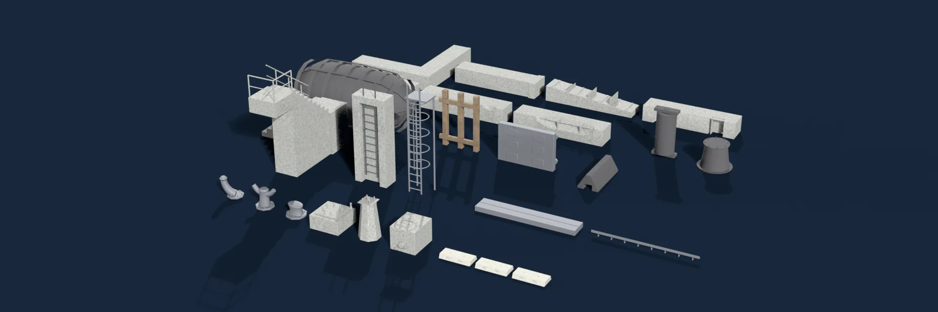 Quay Structures Pack